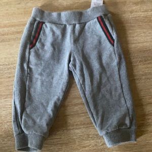 kids GUCCI sweatpants size 9/12m